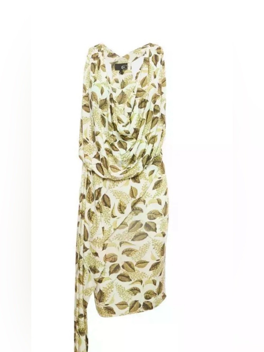 Cavalli Vintage dress leaf print